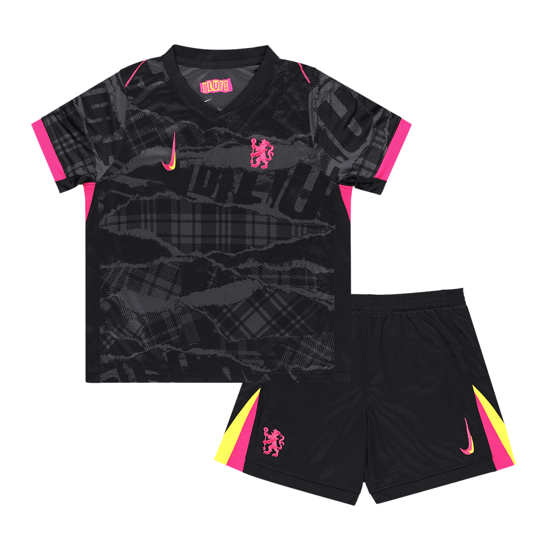 Kid's Chelsea Third Away Soccer Jersey Kit(Jersey+Shorts) - Soccerdeal