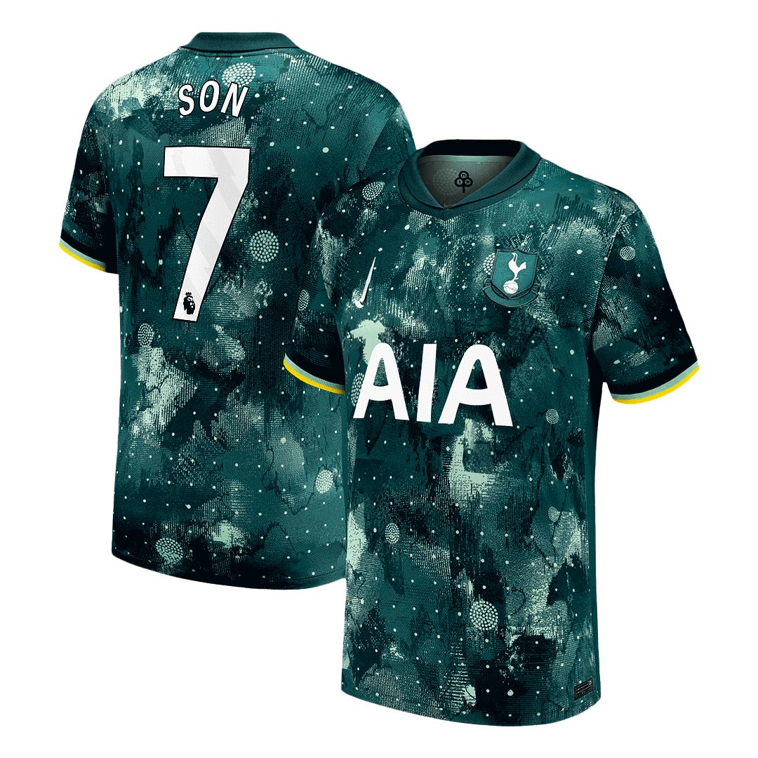 SON #7 Tottenham Hotspur Third Away Soccer Jersey - Soccerdeal