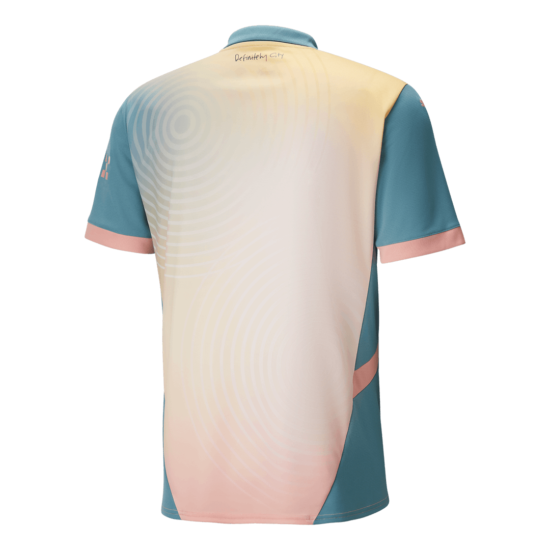Manchester City Fourth Away Soccer Jersey - Soccerdeal