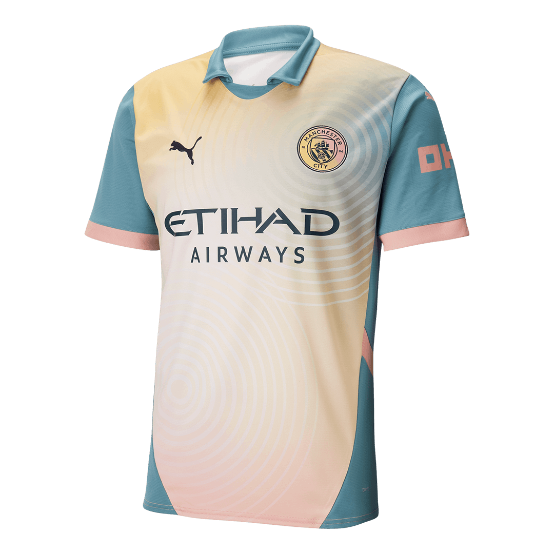 Manchester City Fourth Away Soccer Jersey - Soccerdeal