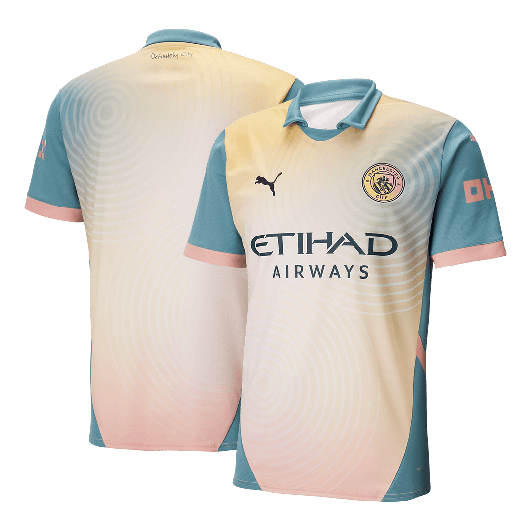 Manchester City Fourth Away Soccer Jersey - Soccerdeal
