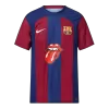 Authentic Barcelona x Rolling Stones Soccer Jersey 2023/24 - Soccerdeal