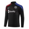 Kid's Barcelona Zipper Sweatshirt Kit(Top+Pants) 2024/25 - Soccerdeal