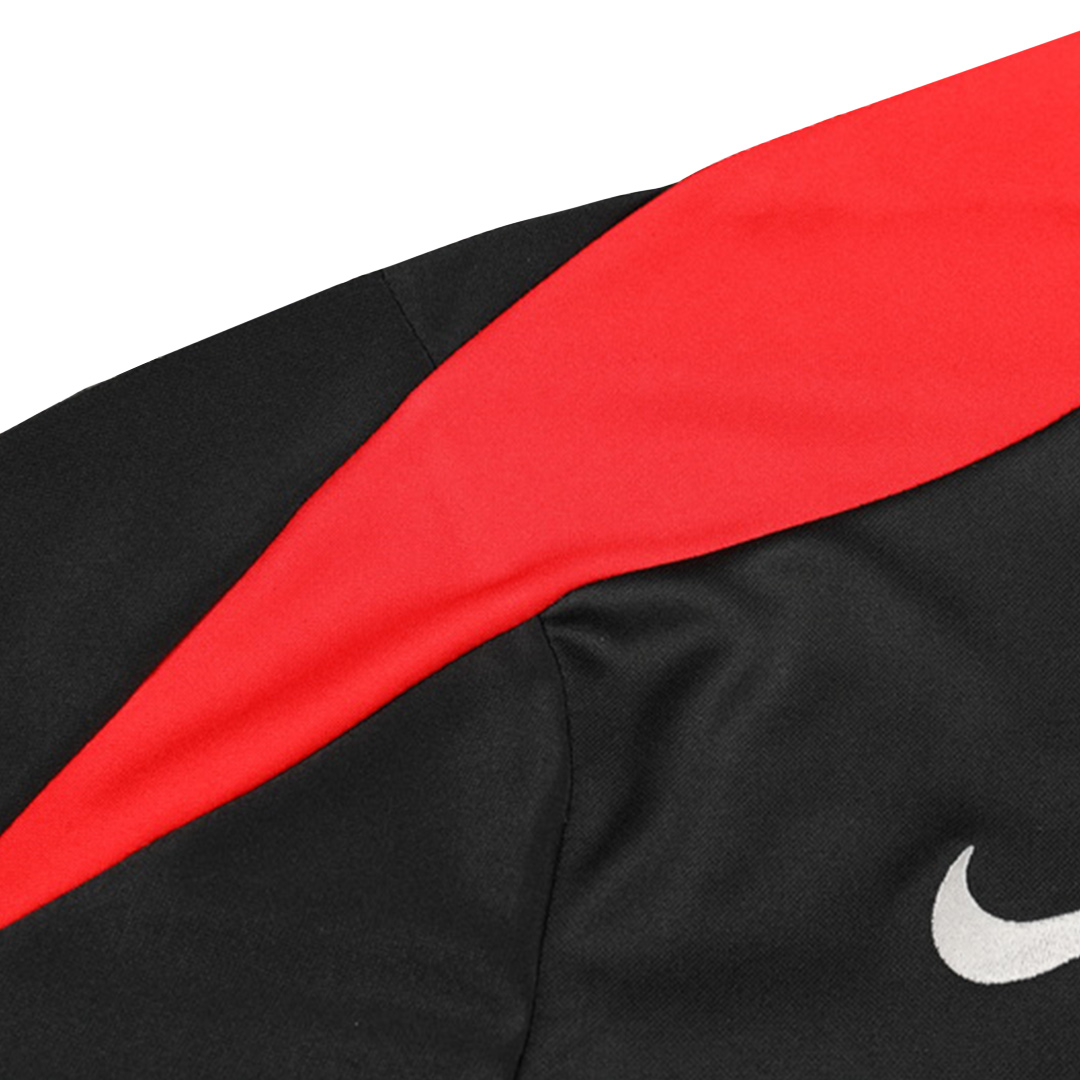 Kid's Barcelona Zipper Sweatshirt Kit(Top+Pants) - Soccerdeal