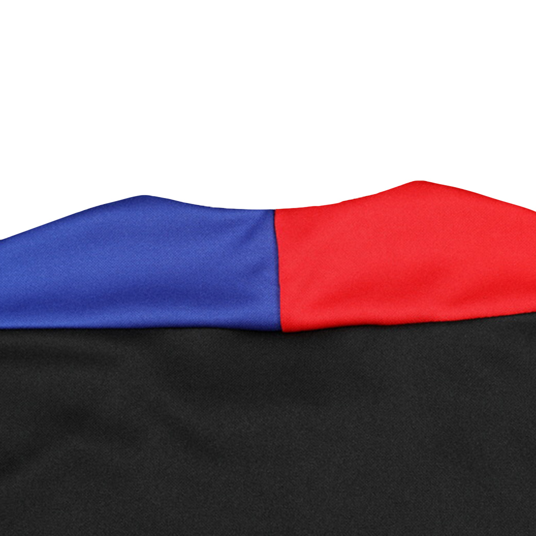 Kid's Barcelona Zipper Sweatshirt Kit(Top+Pants) - Soccerdeal