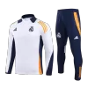 Kid's Real Madrid Zipper Sweatshirt Kit(Top+Pants) 2024/25 - Soccerdeal