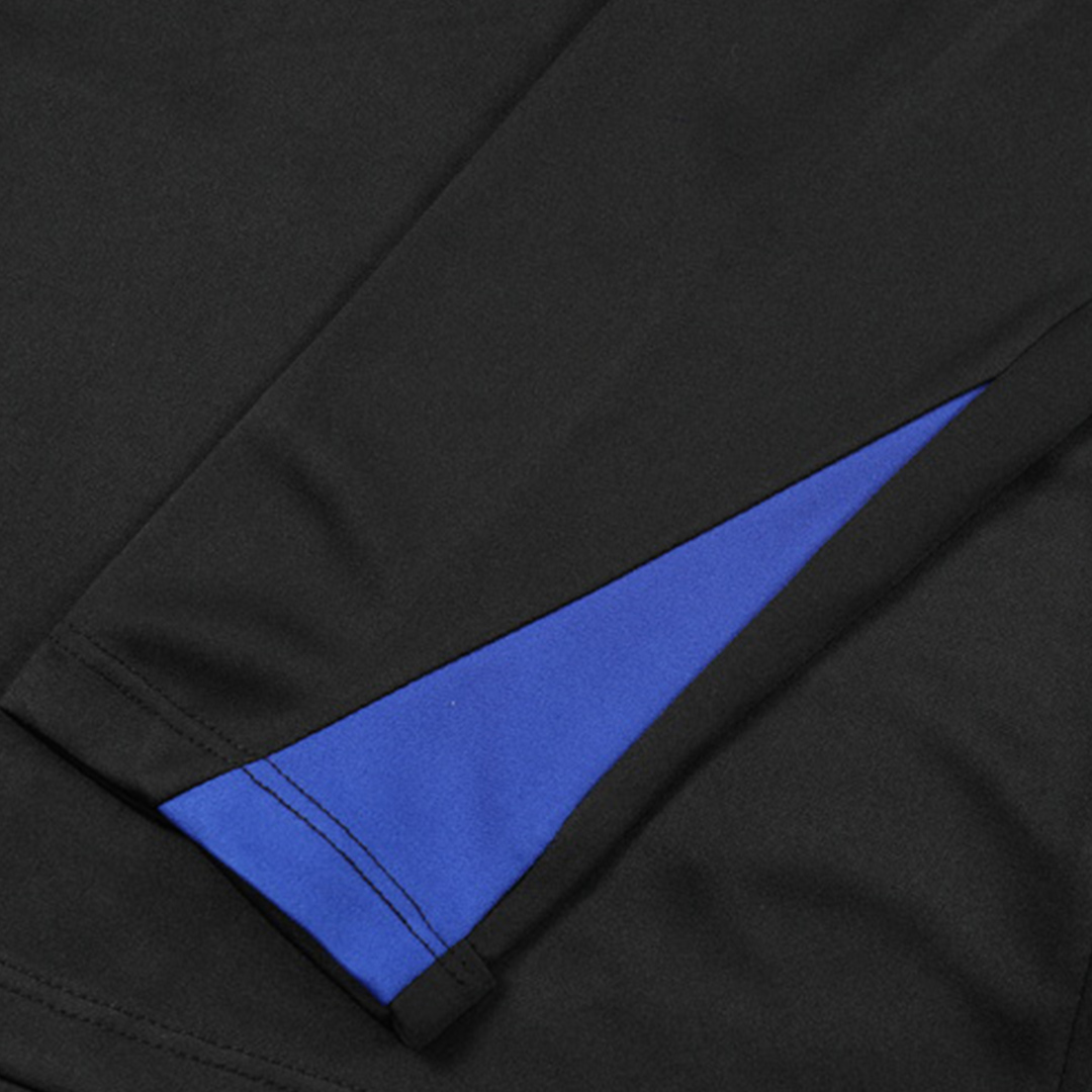 Kid's Barcelona Zipper Sweatshirt Kit(Top+Pants) - Soccerdeal