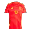 LAMINE YAMAL #10 Spain Home Soccer Jersey Euro 2024 - Soccerdeal