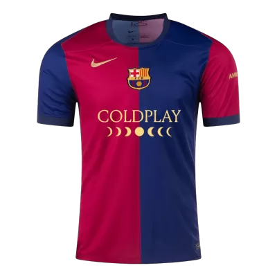 Barcelona Home Soccer Jersey 2024/25 - COLDPLAY - Soccerdeal