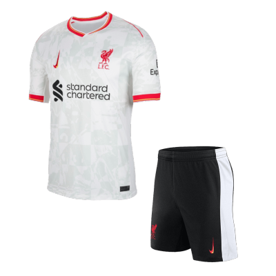 Liverpool Third Away Soccer Jersey Kit(Jersey+Shorts) 2024/25 - Soccerdeal