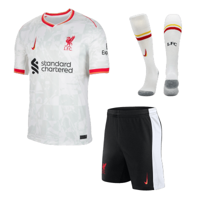 Liverpool Third Away Soccer Jersey Kit(Jersey+Shorts+Socks) 2024/25 - Soccerdeal