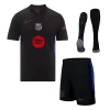 Barcelona Away Soccer Jersey Kit(Jersey+Shorts+Socks) 2024/25- Spotify Logo Without Text - Soccerdeal