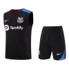 Barcelona Pre-Match Soccer Jersey Vest Kit(Jersey+Shorts) 2024/25 - Soccerdeal