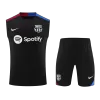 Barcelona Pre-Match Soccer Jersey Vest Kit(Jersey+Shorts) 2024/25 - Soccerdeal