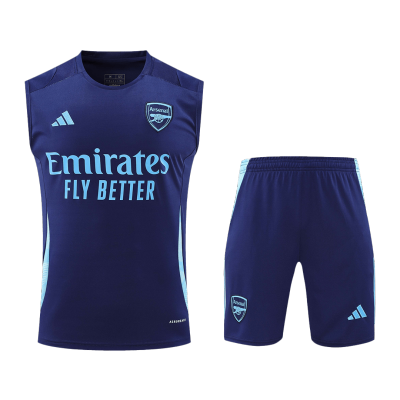 Arsenal Pre-Match Soccer Jersey Vest Kit(Jersey+Shorts) 2024/25 - Soccerdeal