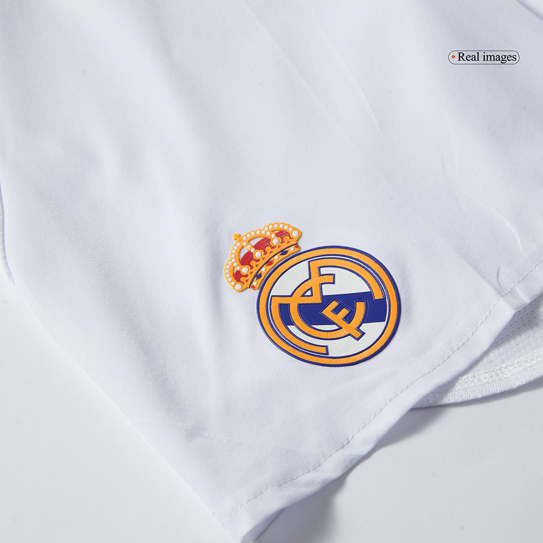 Real Madrid Home Soccer Shorts Player Version - Soccerdeal
