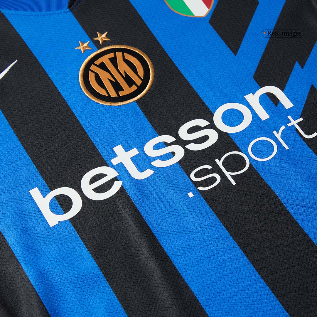Inter Milan Home Soccer Jersey - Soccerdeal