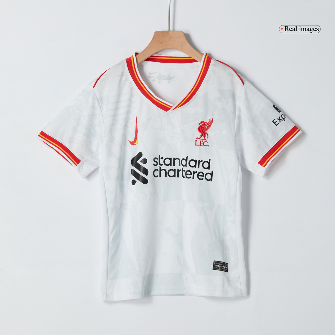Kid's Liverpool Third Away Soccer Jersey Kit(Jersey+Shorts) - Soccerdeal