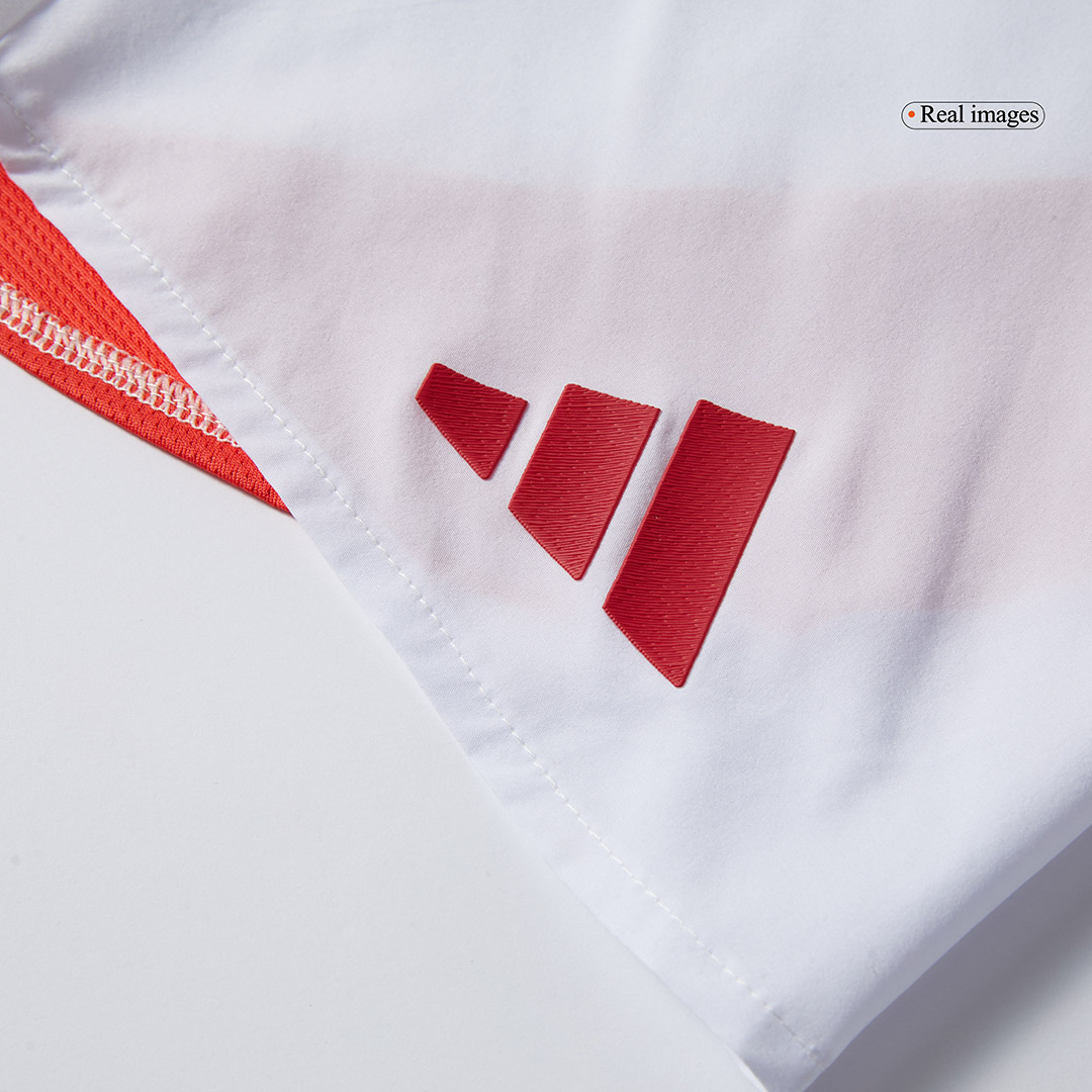 Manchester United Home Soccer Shorts Player Version - Soccerdeal