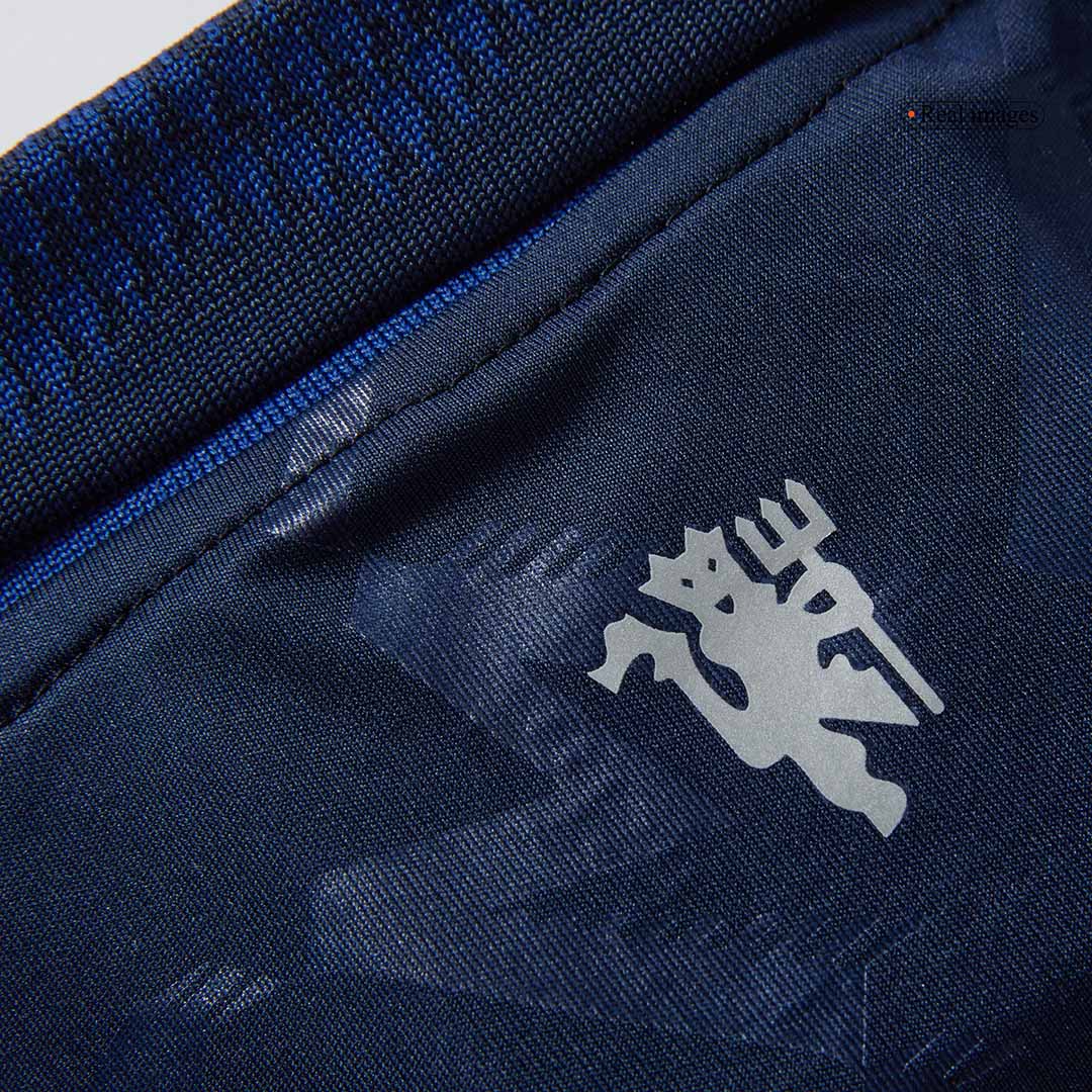 Manchester United Away Long Sleeve Soccer Jersey - Soccerdeal