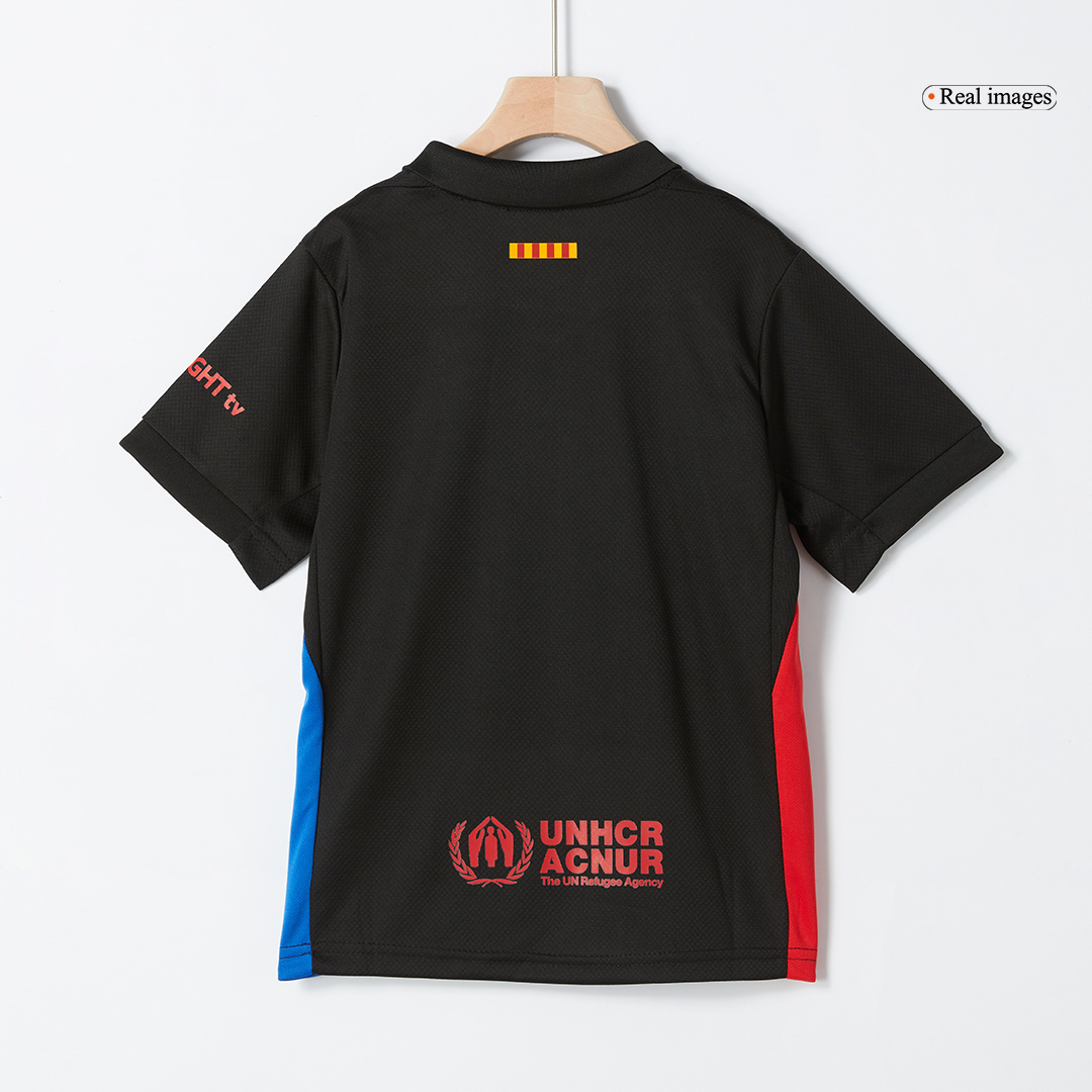 Kid's Barcelona Away Soccer Jersey Kit(Jersey+Shorts) - Soccerdeal