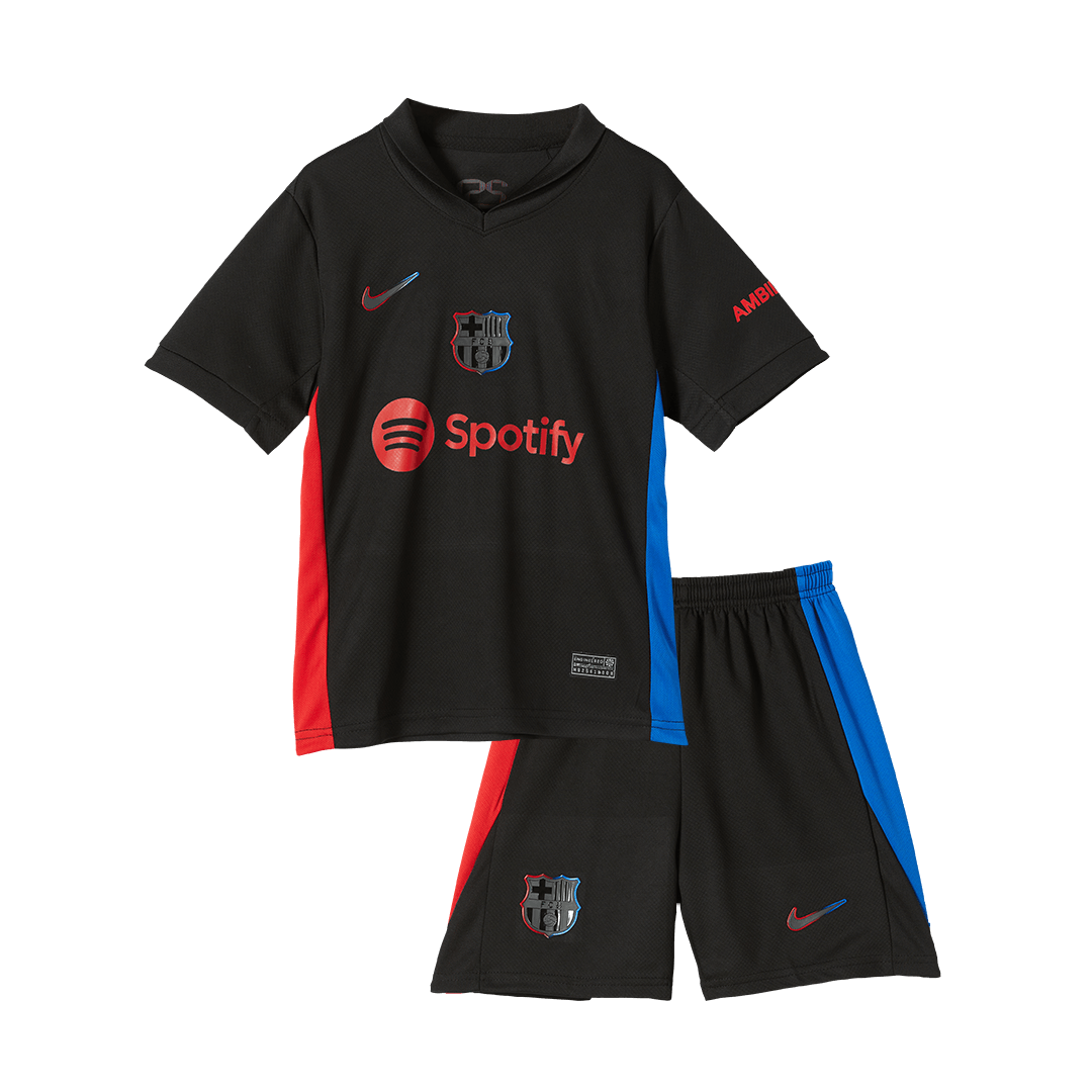 Kid's Barcelona Away Soccer Jersey Kit(Jersey+Shorts) - Soccerdeal