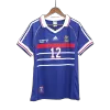 Retro HENRY #12 1998 France Home Soccer Jersey - Soccerdeal