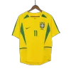 Retro RONALDINHO #11 2002/03 Brazil Home Soccer Jersey - Soccerdeal