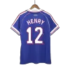 Retro HENRY #12 1998 France Home Soccer Jersey - Soccerdeal