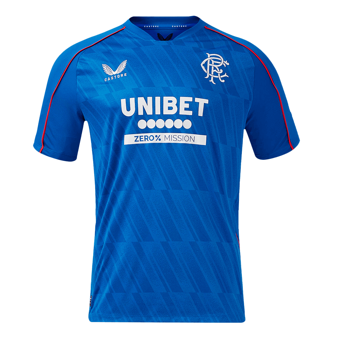 Glasgow Rangers Home Soccer Jersey - Soccerdeal