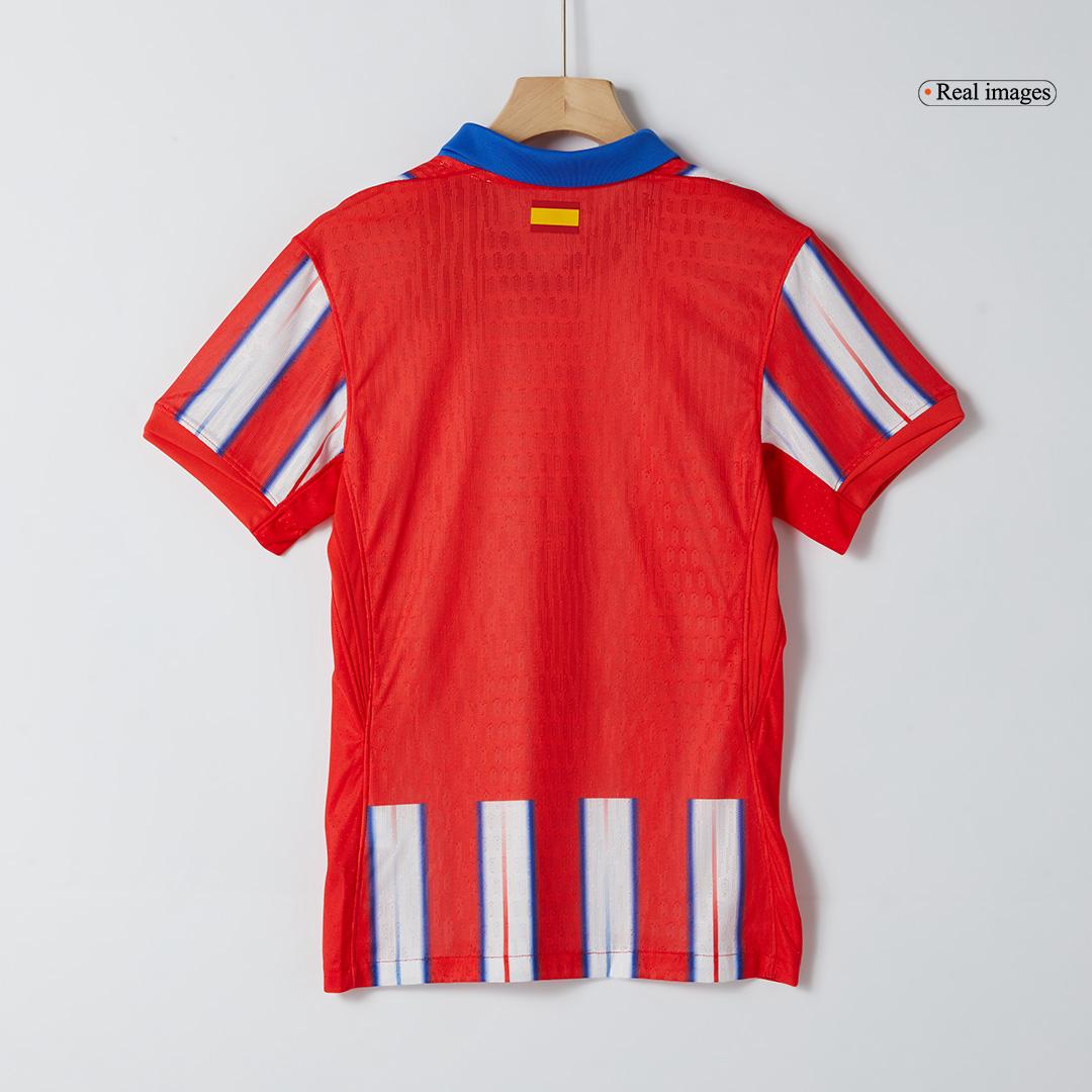 Atletico Madrid Home Soccer Jersey Player Version - Soccerdeal