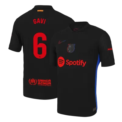 Authentic GAVI #6 Barcelona Away Soccer Jersey 2024/25 - Soccerdeal