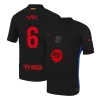 Authentic GAVI #6 Barcelona Away Soccer Jersey 2024/25 - Spotify Logo Without Text - Soccerdeal