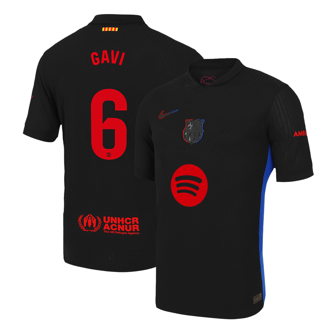 GAVI #6 Barcelona Away Soccer Jersey Player Version - Soccerdeal