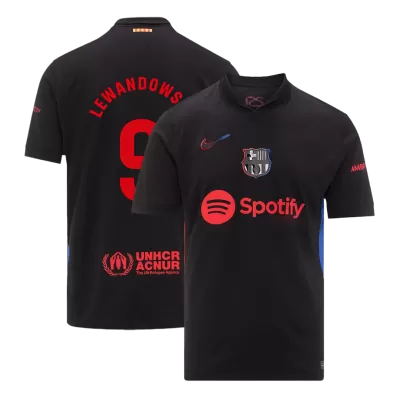 LEWANDOWSKI #9 Barcelona Away Soccer Jersey 2024/25 - Soccerdeal