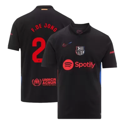 F.DE JONG #21 Barcelona Away Soccer Jersey 2024/25 - Soccerdeal