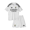 Kid's Real Madrid Home Soccer Jersey Kit(Jersey+Shorts) 2024/25 - Soccerdeal