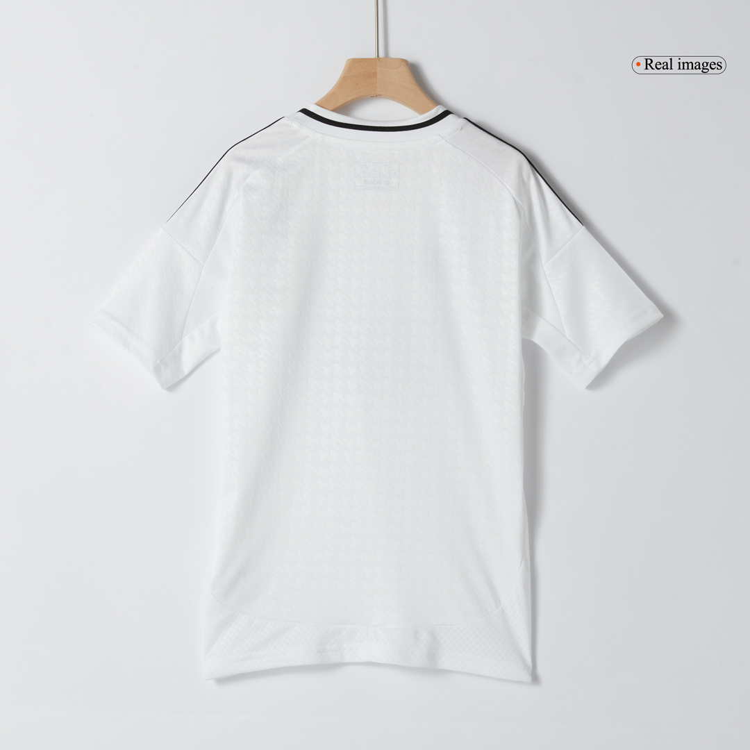 Kid's BELLINGHAM #5 Real Madrid Home Soccer Jersey Kit(Jersey+Shorts) - Soccerdeal