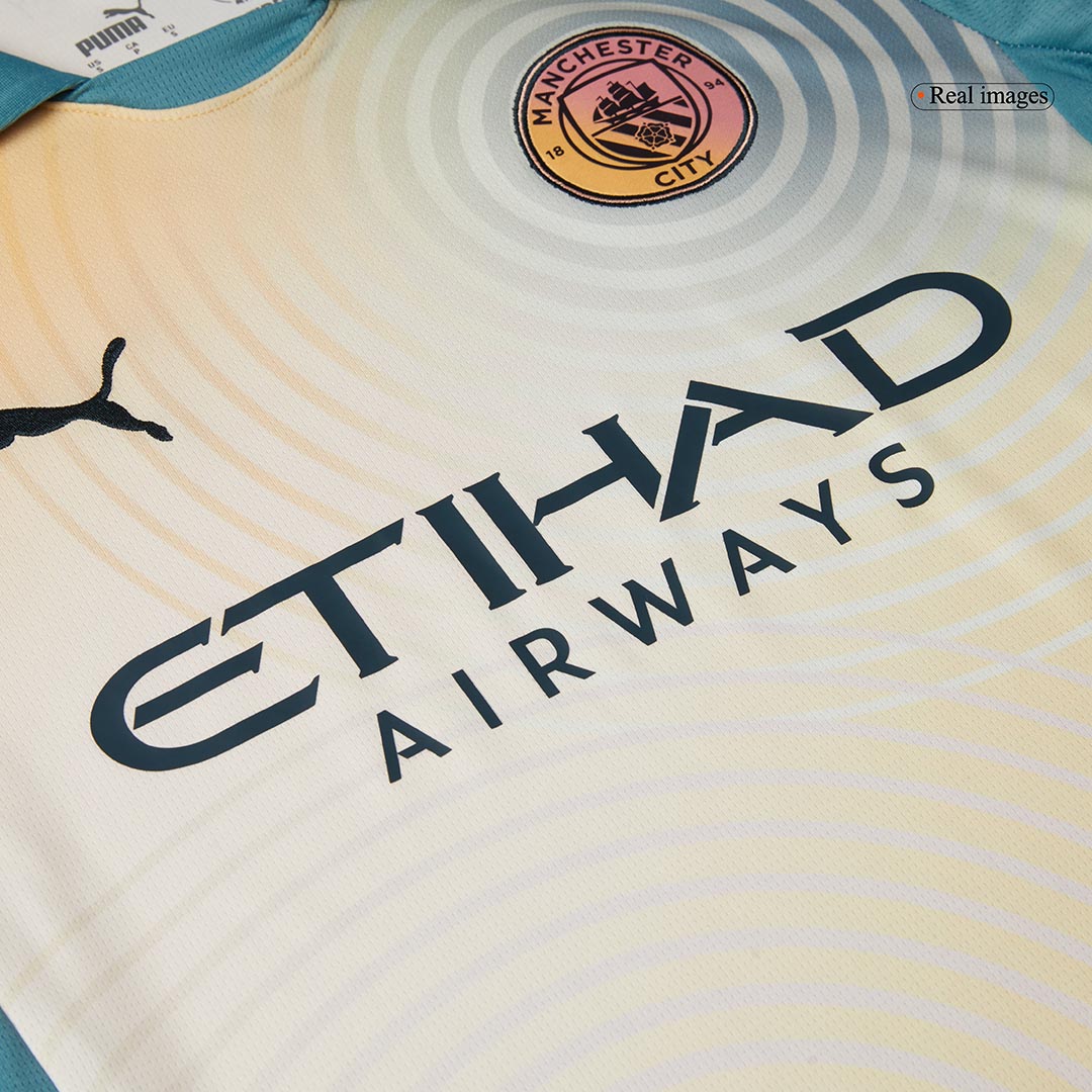 Manchester City Fourth Away Soccer Jersey - Soccerdeal