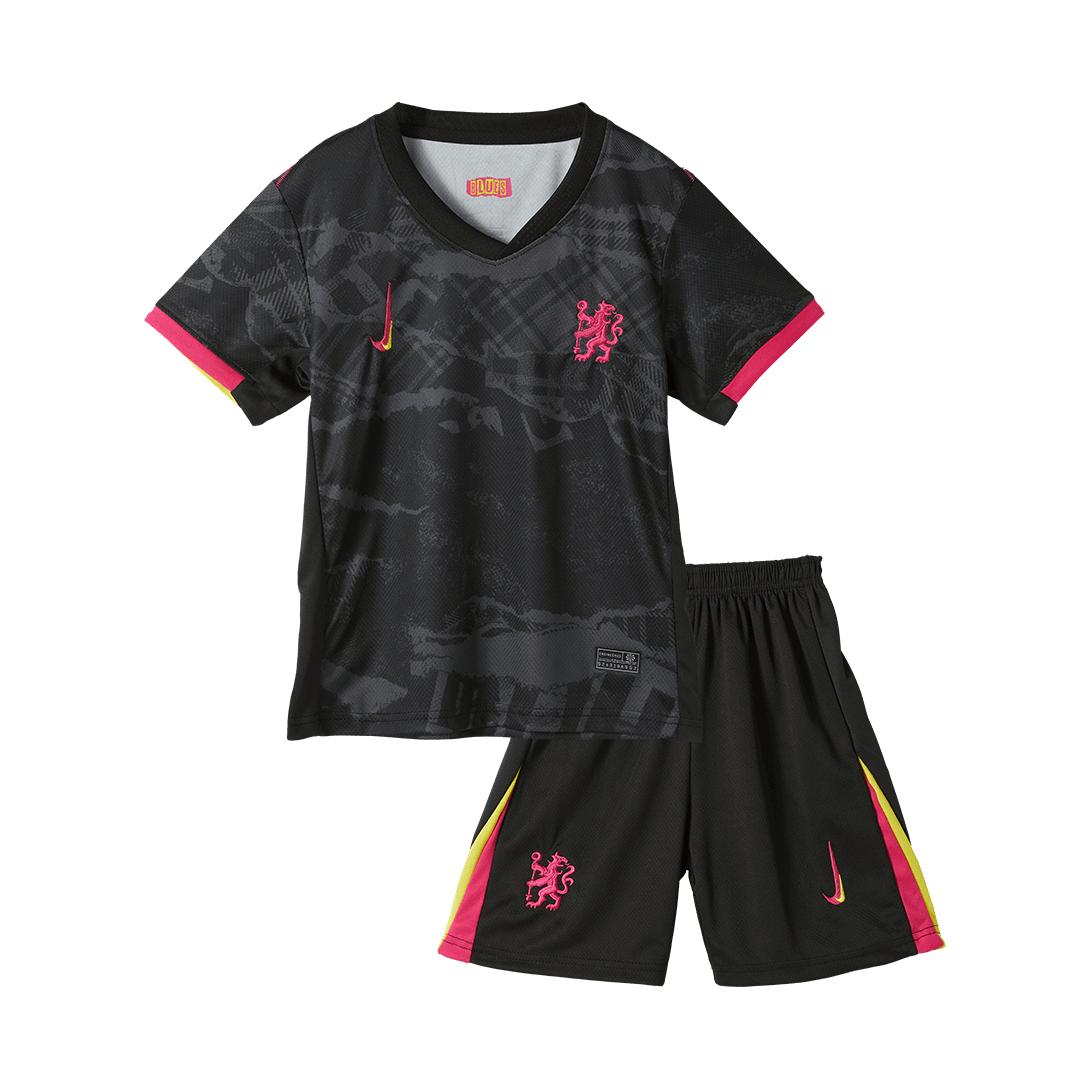 Kid's Chelsea Third Away Soccer Jersey Kit(Jersey+Shorts) - Soccerdeal