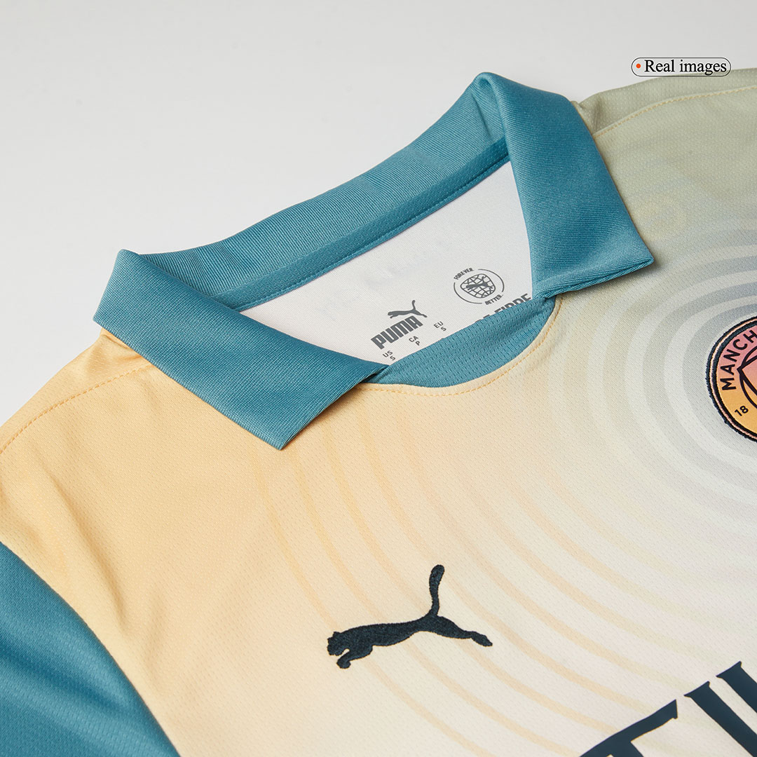 Manchester City Fourth Away Soccer Jersey - Soccerdeal