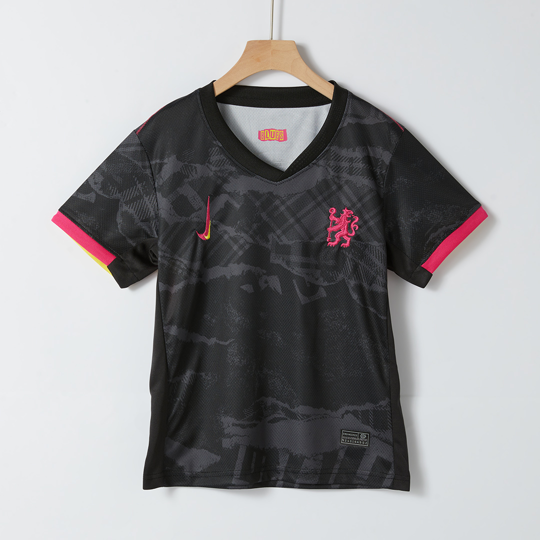 Kid's Chelsea Third Away Soccer Jersey Kit(Jersey+Shorts) - Soccerdeal