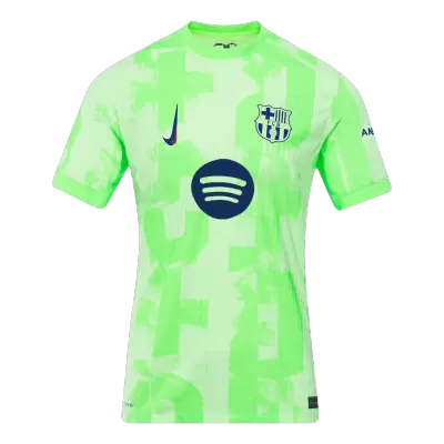 Authentic Barcelona Third Away Soccer Jersey 2024/25-（Spotify Logo Without Text） - Soccerdeal