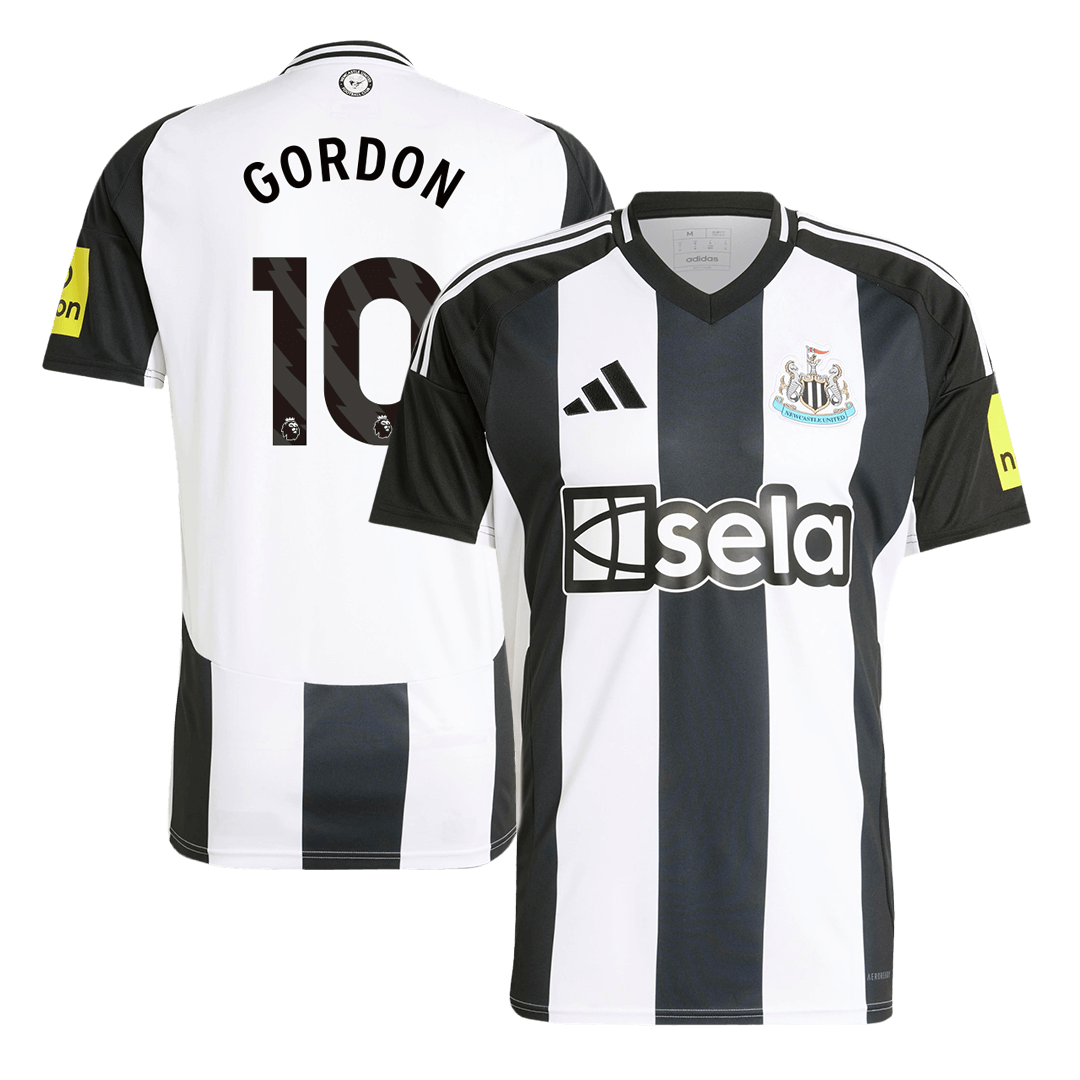 GORDON #10 Newcastle United Home Soccer Jersey - Soccerdeal