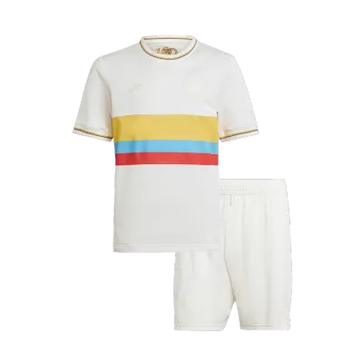 Kid's Colombia Soccer Jersey Kit(Jersey+Shorts) 2024 - 100th Anniversary - Soccerdeal