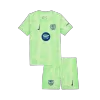 Kid's Barcelona Third Away Soccer Jersey Kit(Jersey+Shorts) 2024/25 - UCL (Spotify Logo Without Text) - Soccerdeal