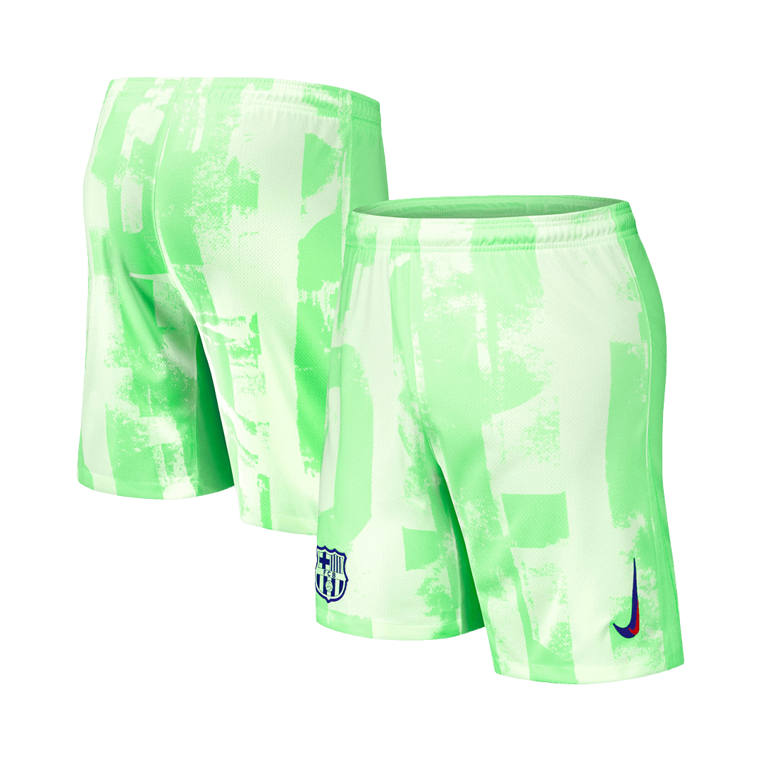 Barcelona Third Away Soccer Shorts - Soccerdeal