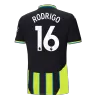 RODRIGO #16 Manchester City Away Soccer Jersey 2024/25 - Soccerdeal