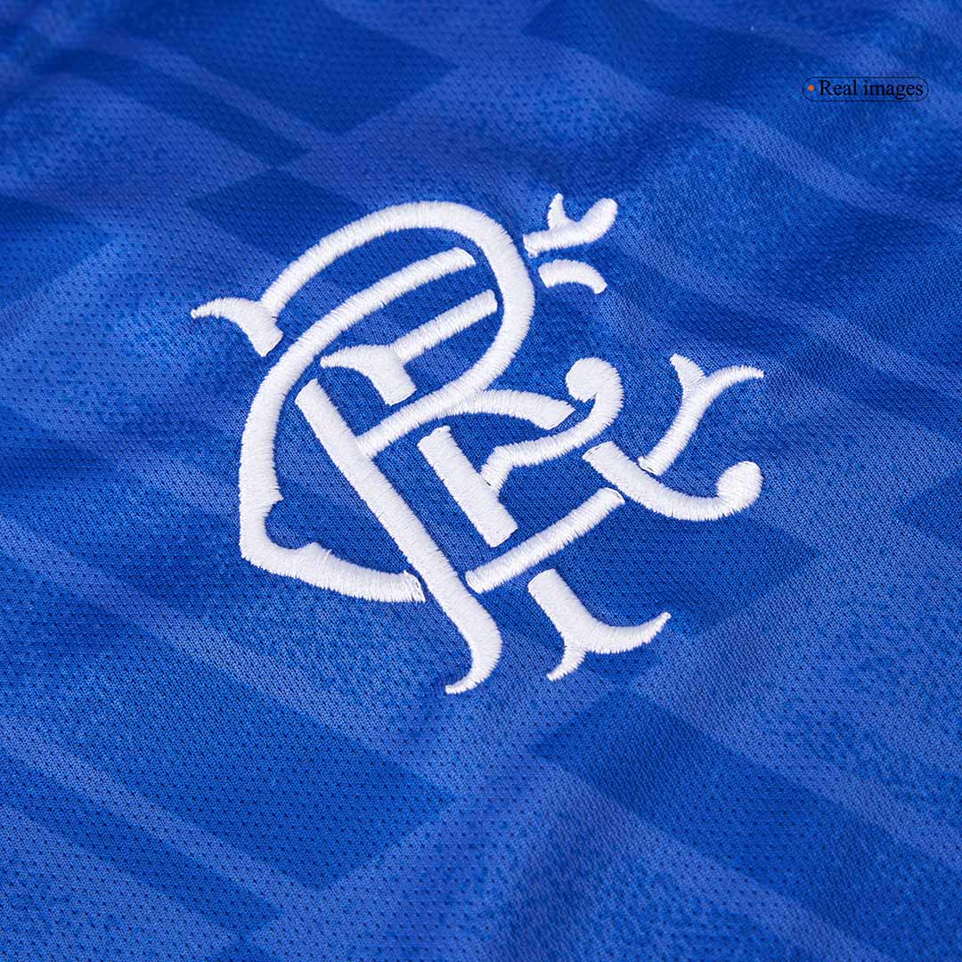 Glasgow Rangers Home Soccer Jersey - Soccerdeal