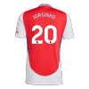 JORGINHO #20 Arsenal Home Soccer Jersey 2024/25 - Soccerdeal